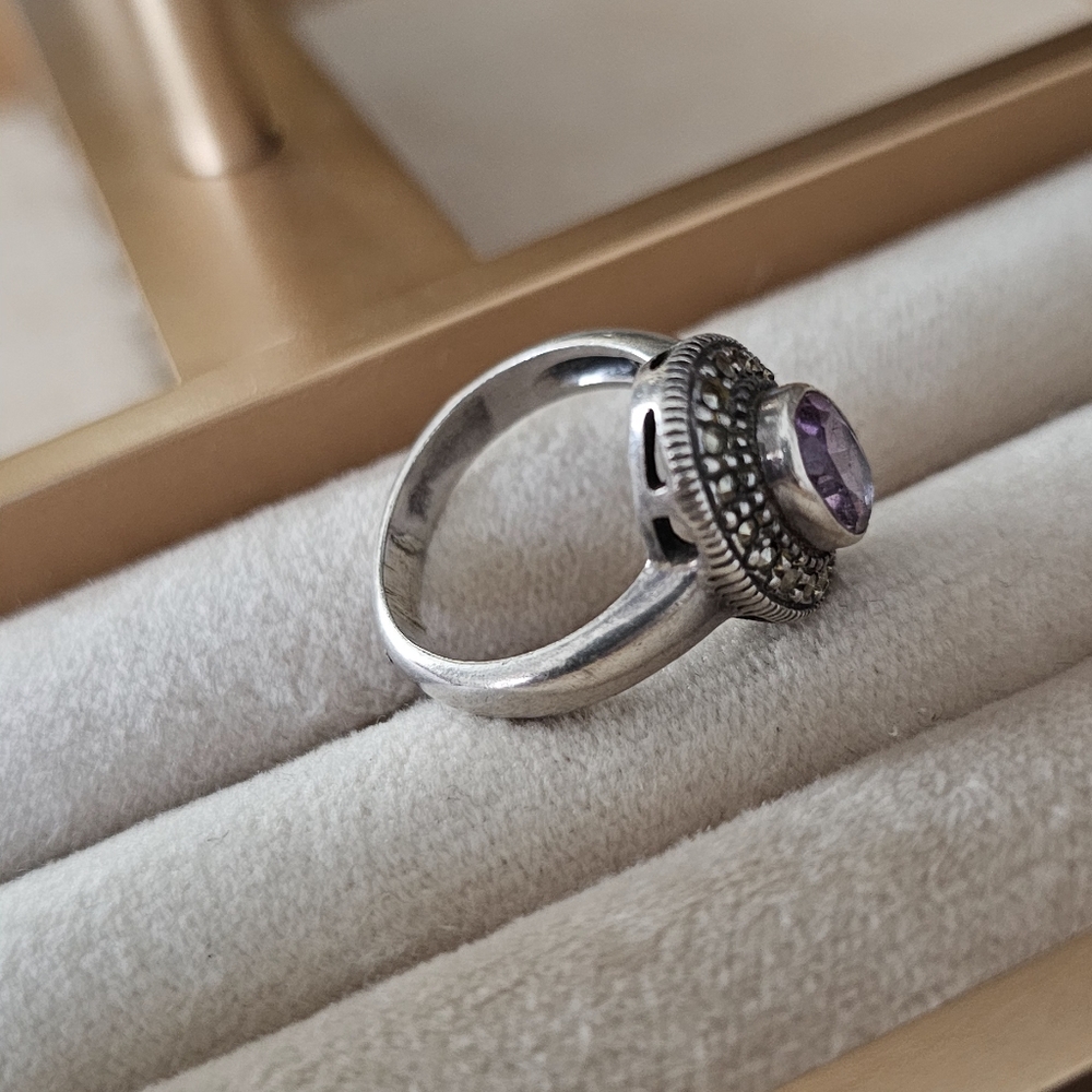 Sterling silver ring. - Picture 3 of 6